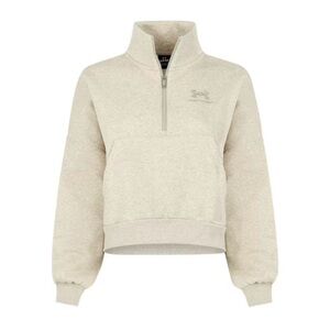 Under Armour Women's Beige Quarter-Zip Sweater woman’s NWOT